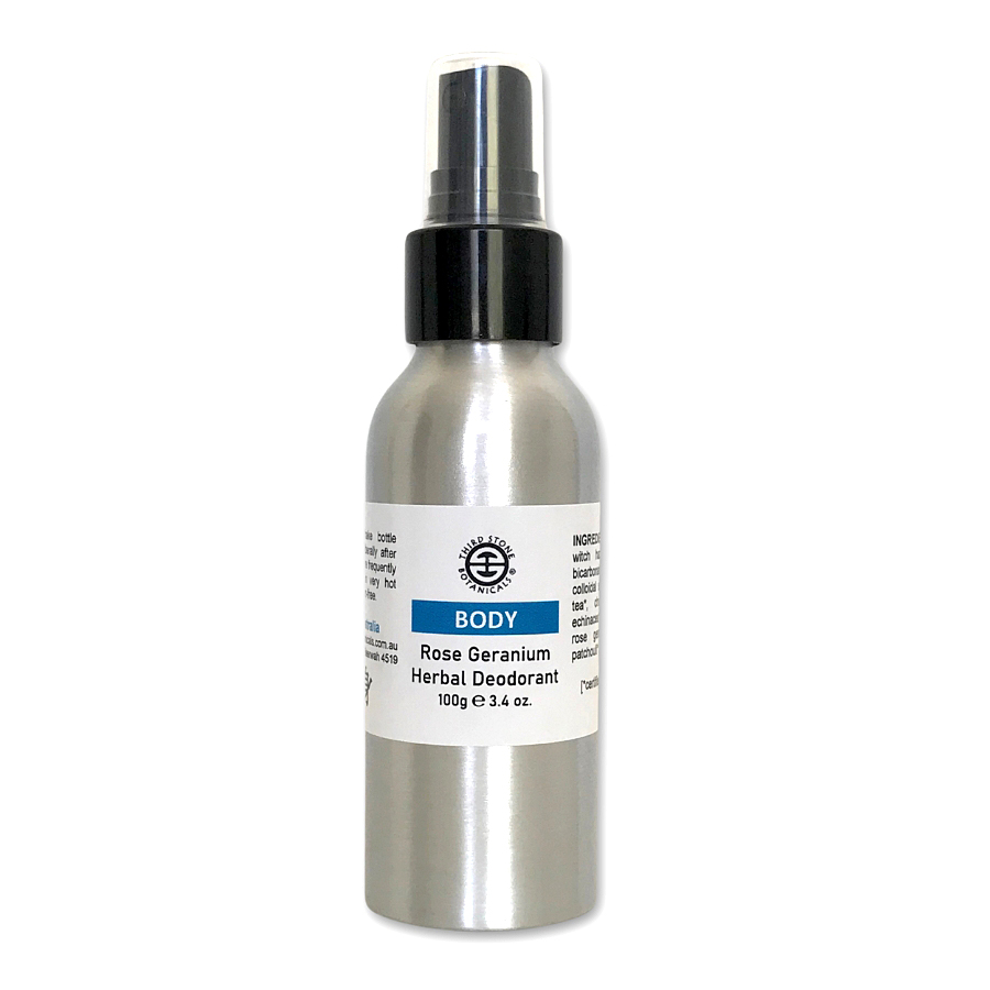 Rose Geranium Herbal Deodorant