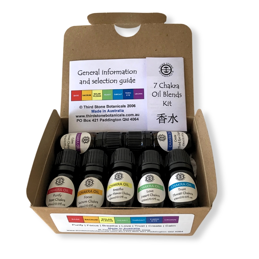 Seven Chakra Oil Blend Kit - Image 2